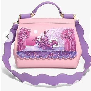LOUNGEFLY DISNEY PETER PAN NEVERLAND Mermaid Lagoon HANDBAG CROSSBODY BAG!